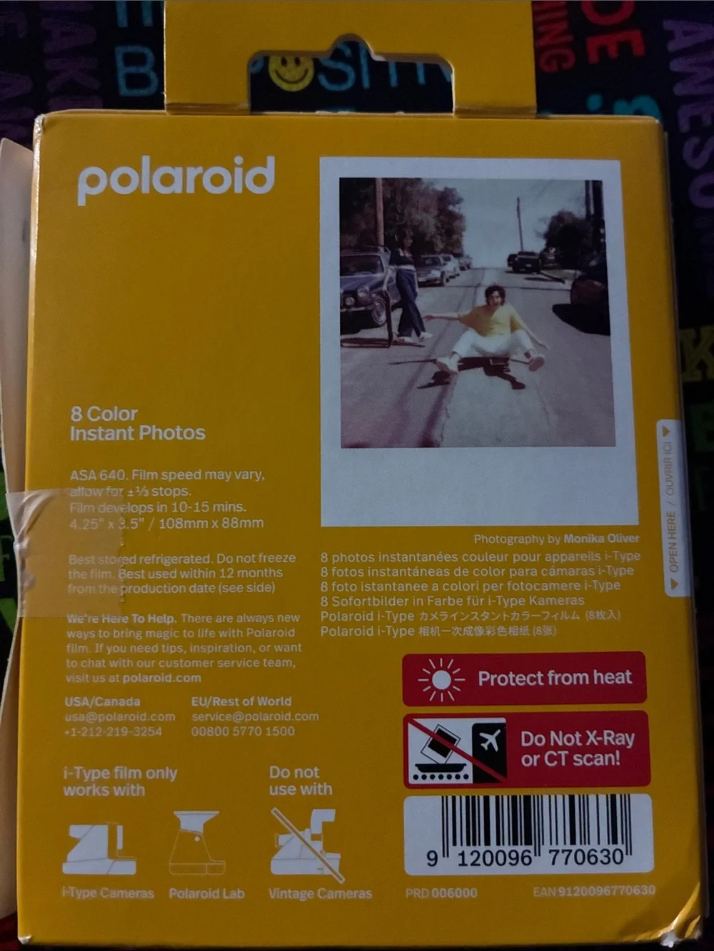 Polaroid Color i-Type Film ❤️